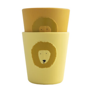 Detský silikonový pohár Trixie 2-pack - Mr. Lion