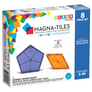 Magnetická stavebnica Polygons 8 dielov